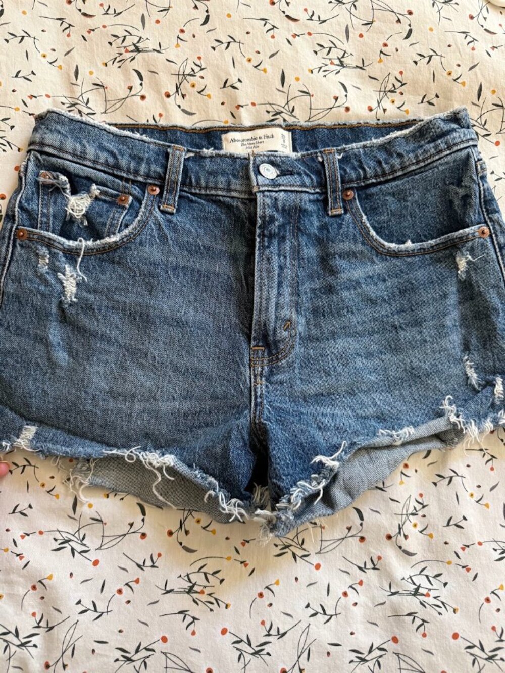 Abercrombie jean shorts